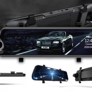 Kamera w lusterku 2K HS900PRO SONY + Adapter zasilania dla trybu parkingowego + Karta 32GB
