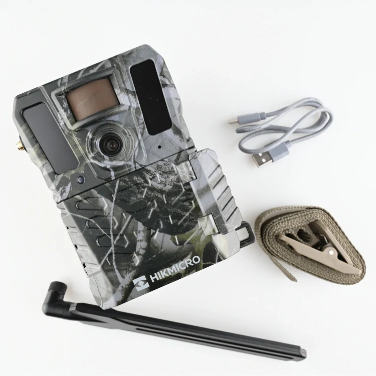 Zestaw Fotopułapka Hikmicro M15 LTE + 12x AA + Karta SD
