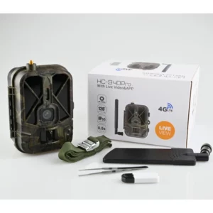 ZESTAW FOTOPUŁAPKA HC-940PRO LIVE 4G LTE 36MPX  + 12XAA + SD 32GB + SIM