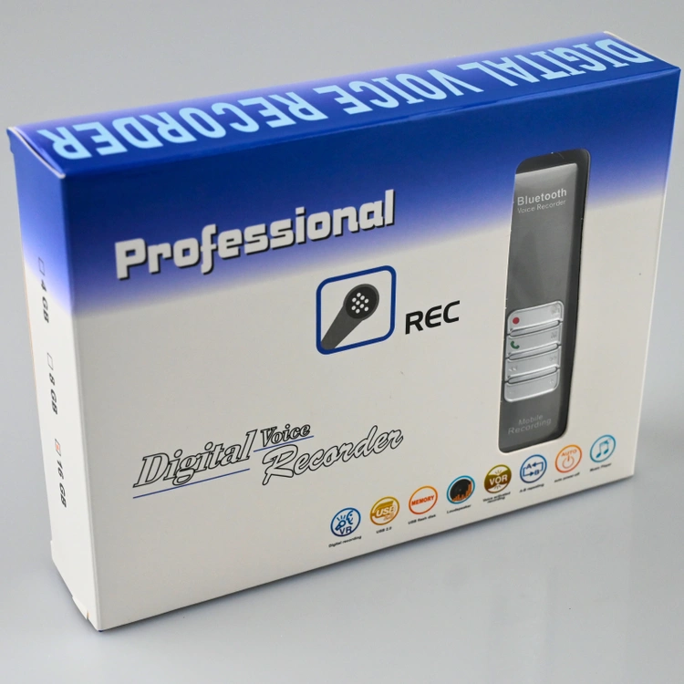 Szpiegowski Dyktafon Cyfrowy Bluetooth DVR-188 aktywacja głosowa Bluetooth