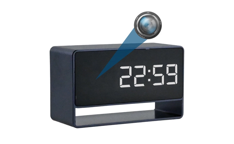 Mini Kamera Szpiegowska ukryta w zegarze budziku WIFI MK203