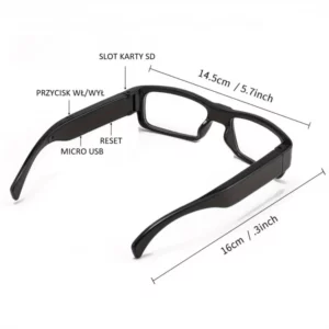 Okulary z Ukrytą Kamerą MK-G3000 HD