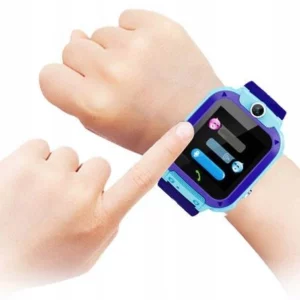 Smartwatch dla Dzieci Q12 GPS Kamera IP68 Niebieski Aplikacja SeTracker