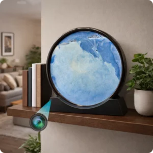 Ukryta kamera WiFi w obrazie z piaskiem WFSH61  – monitoring 1080p do domu