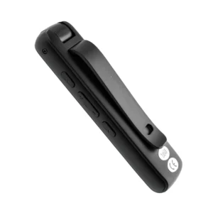 Przenośny rejestrator wideo z klipsem 1080P — noktowizja IR, obrót obiektywu 180°, 16 GB + microSD do 256 GB