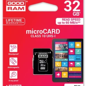 Karta pamięci SD GoodRam UHS1 CL10 32GB + adapter